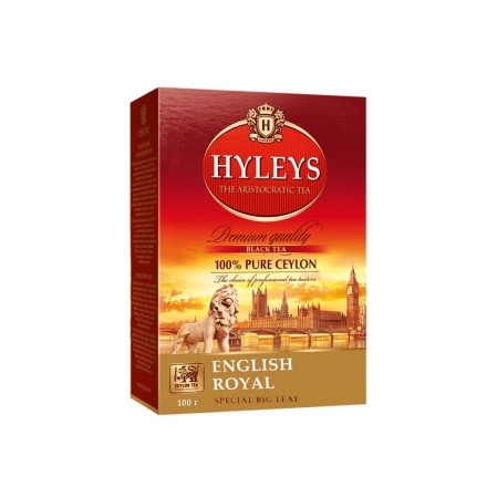 Чай 100 г Hyleys Англійський Королівський чорний крупнолистовий