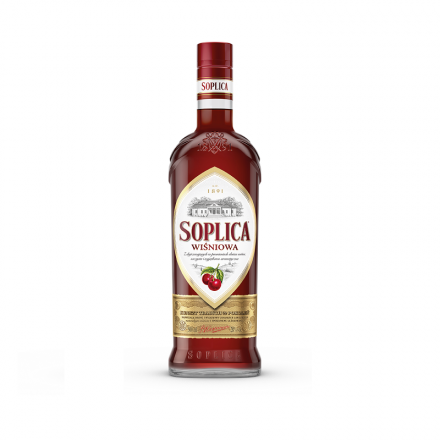 Настоянка 0,5 л SOPLICA зі смаком вишні 28% об ск/бут Польща