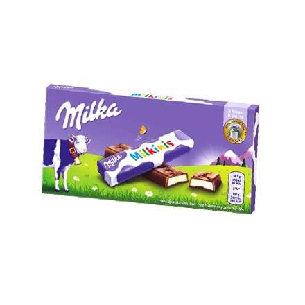 Шоколад 87,5 г Milka Милкинис с молочной начинкой 