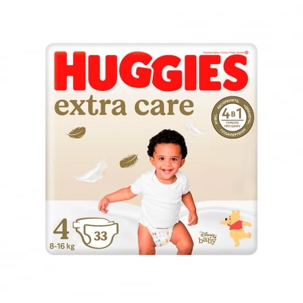 Підгузники 33 шт Huggies Elite Soft (4) дитячі