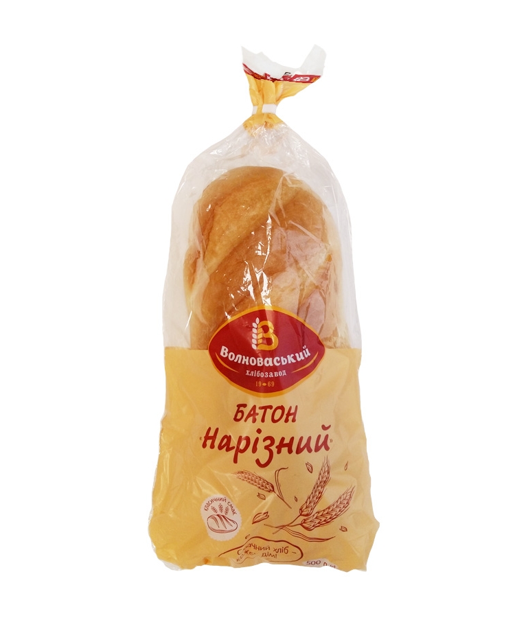 Батон 0,5 кг Афродіта Нарізний купити в Києві та Україні за ціною від 0 ...