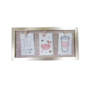 Купити Фоторамка з прищіпками, 20см Х 40см, арт. MLVD0051880 у АТБ Market