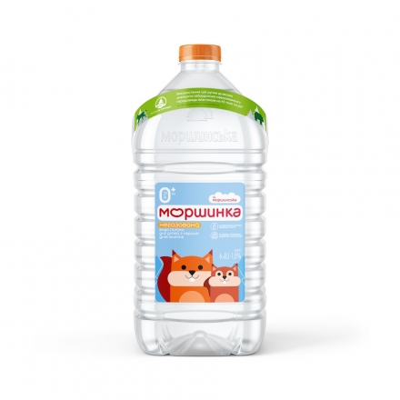 Питьевая вода 6 л Моршинка детская негазированная