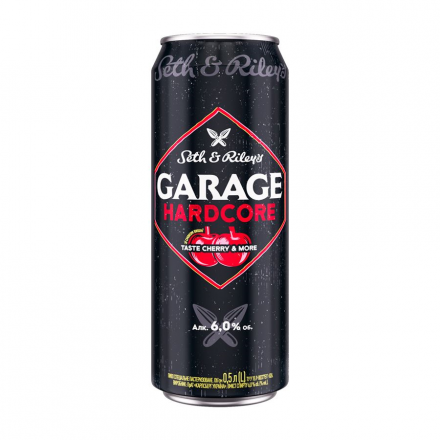 Пиво 0,5л Seth&Riley's Garage Hardcore taste Cherry & More