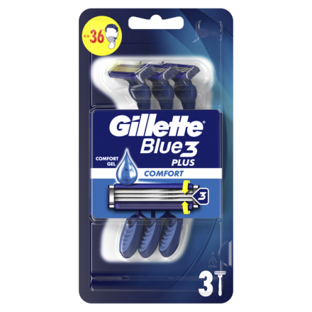 Купити Бритви одноразові 3 шт Gillette Blue 3 у АТБ Market