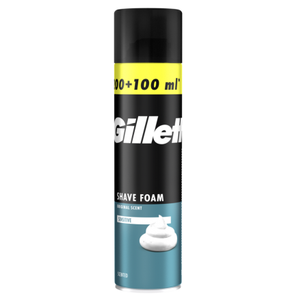 Пена для бритья 300 мл Gillette для чувствительной кожи