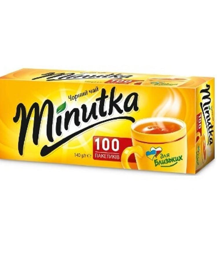 Чай (100 ф/п х 1,4 г) MINUTKA BLACK TEA чорний Польша купити в Києві та ...