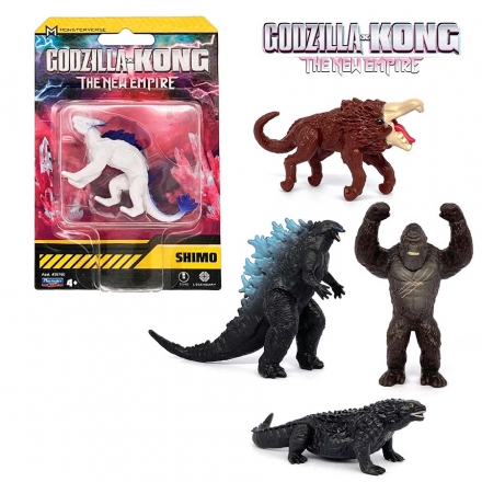 Іграшка фiгуpка Godzilla & Kong-Мiнiмонcтpи, в асортименті