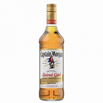Напиток 0,7 л Captain Morgan Original Spiced Gold алкогольный на основе рома 35%