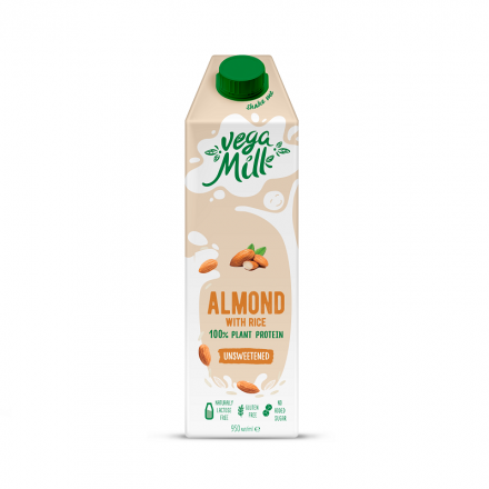 Напій 0,95 кг Vega Milk рисово-мигдальний 1,5% 