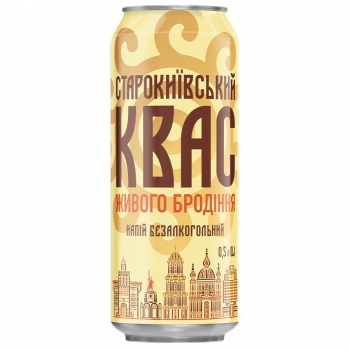 Купити Квас 0,5 л Старокиївський ж/б у АТБ Market