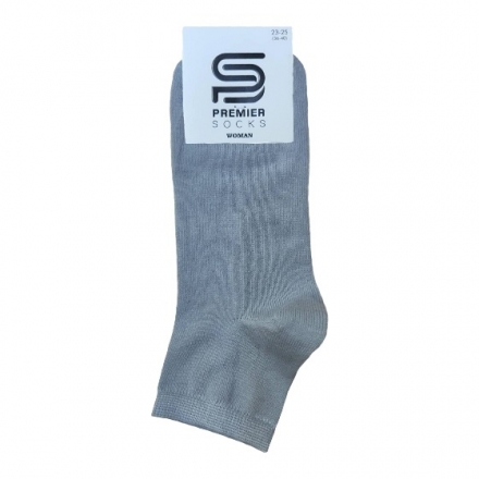 Шкарпетки жіночі 1 шт Premier Socks середній паг. полегшені р.23-25, склад 73/25/2, б/уп