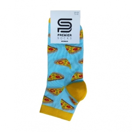 Шкарпетки жіночі 1 пара Premier Socks сер.паг. кольорові з малюнками p.23-25, склад:73%/25%/2% б/уп