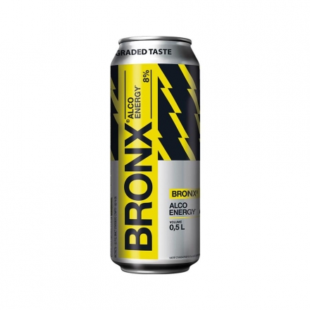 Напій 0,5л BRONX слабоалкогольний енергетичний 8%