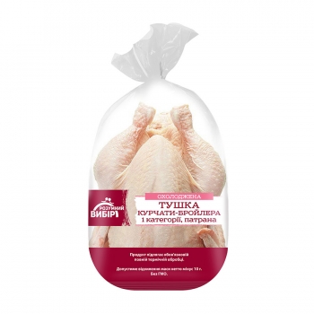 Купить Тушка цыплят-бройлеров Разумный выбор 1 кат охлажденная в АТБ Market
