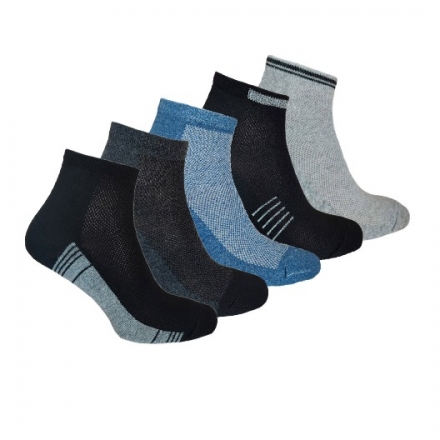 Шкарпетки чоловічі середні з сіткою 3 пари, р-ри 25-29, арт.prs