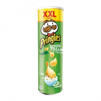 Купити Чіпси 190г PRINGLES картопляні зі смаком сметани та цибулі у АТБ Market