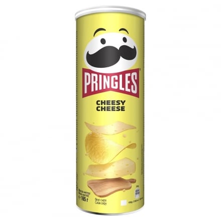 Чіпси 165г PRINGLES картопляні зі смаком сиру