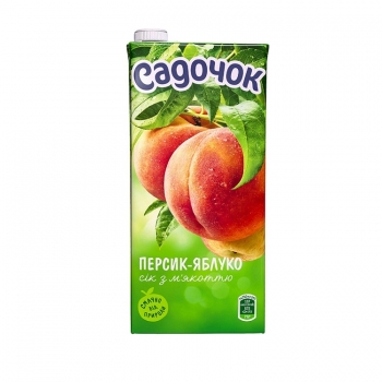 Купити Сік 0,95 л Садочок Персиково-яблучний тетра-пак у АТБ Market