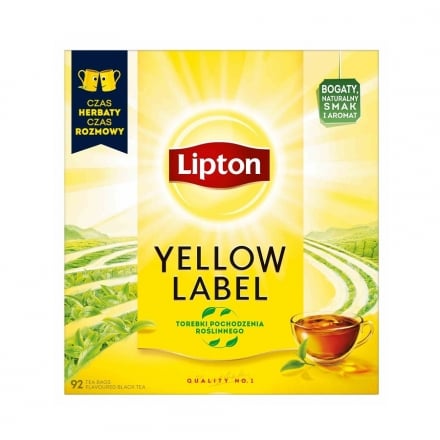 Чай (92 ф/п х 2г) Lipton Чорний чай к/уп