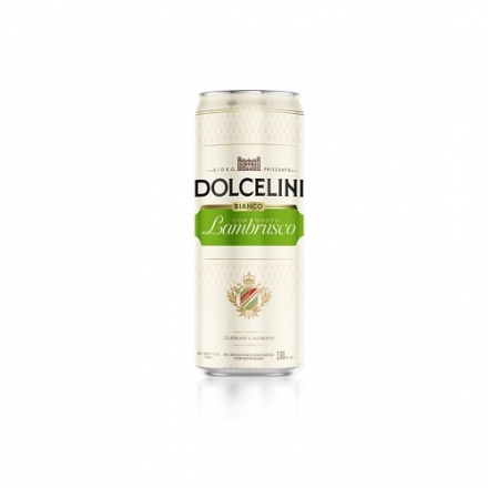 Сидр 0,33 л Dolcelini Bianco con gusto Lambrusco 7,5% об ж/б