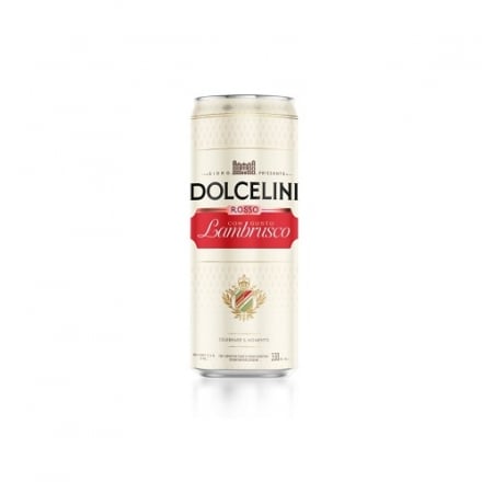 Сидр 0,33 л Dolcelini Rosso con gusto Lambrusco 7,5% об ж/б