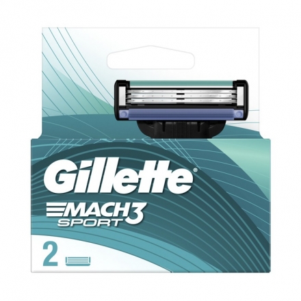 Змінні картриджі 2 шт Gillette Mach3 Sport к/уп