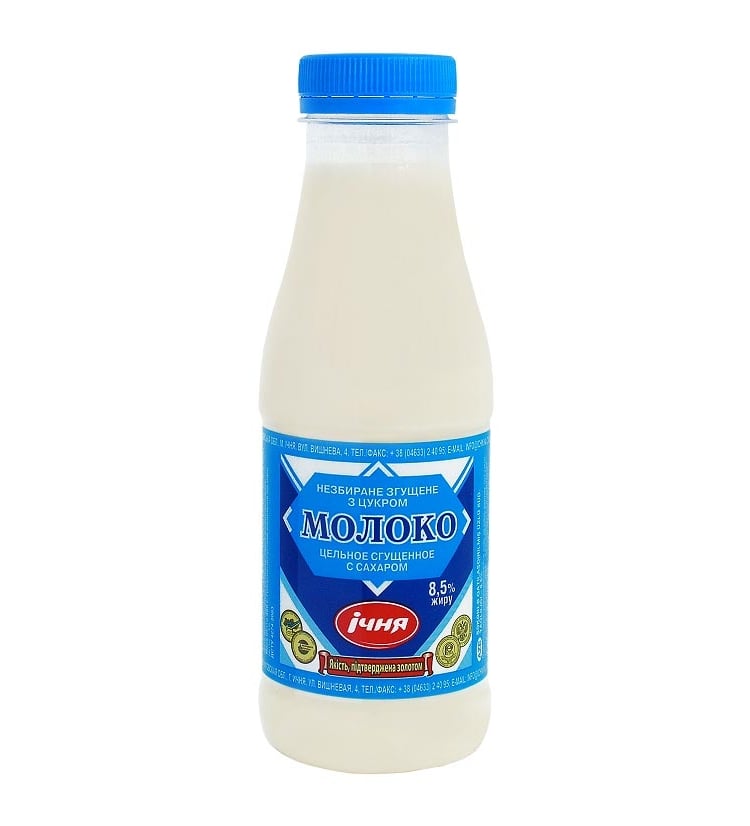 Молоко 0,9 кг Ічня незбиране згущене з цукром ДСТУ 8,5%