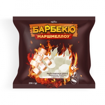Купить Маршмеллоу 250 г Своя Лінія Барбекю з ароматом ванілі м/уп в АТБ Market