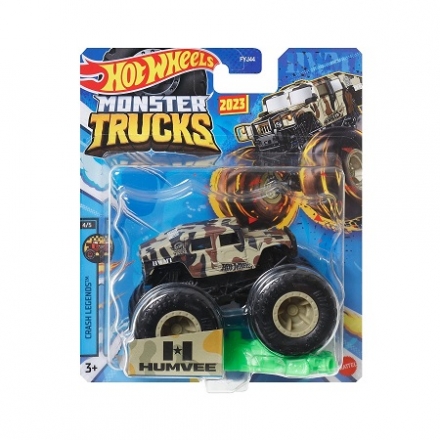 Базова машинка-позашляховик 1:64, cepiї «Monster Trucks» Hot Wheels (в аc.), в асортименті