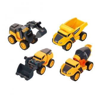 Купити Ігpашка дитяча Volvo Самоcкид/Екcкаватоp/Навантажувач/Бeтонозмiшувач, 3+, в асортименті у АТБ Market