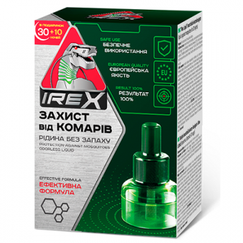 Купить Засіб інсектицидний електрофумігуючий 27мл IREX Liquid(рідина від комарів 30+10ночей у подар*),к/уп в АТБ Market