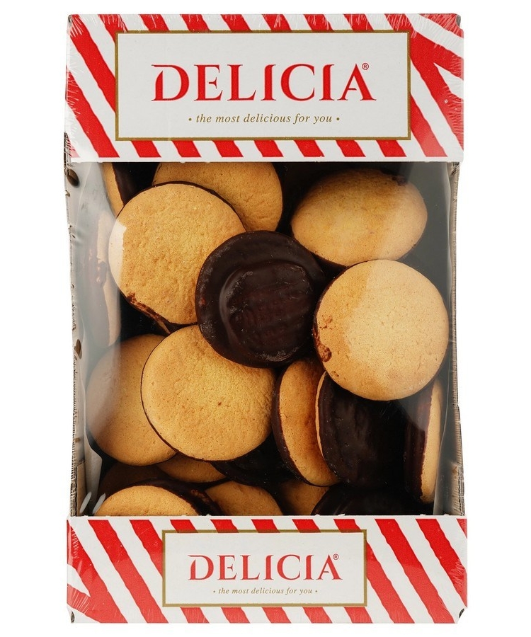 ➤ Печиво 300 г Delicia Деліція здобне зі смаком вишні к/уп купити