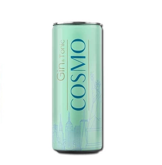 Напій 250 мл Gin & Tonic COSMO слабоалкогольний газований