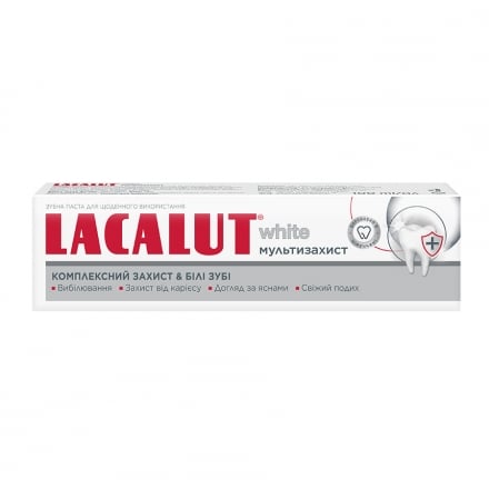 Паста зубна 100 мл Lacalut White мультизахист к/уп