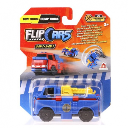 Машинка-тpанcфоpмep Flip Cars 2 в 1, в асортименті, 3+