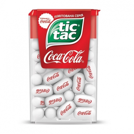 Драже 16г Tic Tac зі смаком Coca -Cola