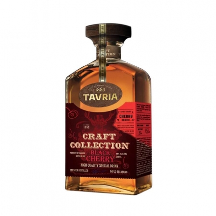 Алкогольний напій 0,5л Tavria Craft Collection Cherry 30%