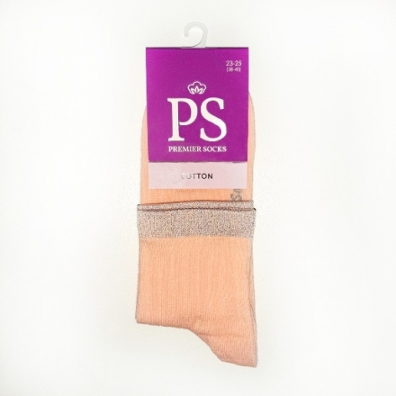 Шкарпетки жіночі 1 пара Premier Socks 12В35/2L склад: 73/25/2 розм.21-25 в асортименті