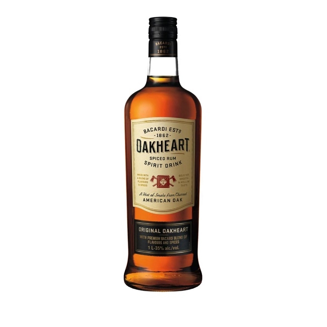 Напій на основі рому 1 л Ром Bacardi Oakheart Original 35% об ск/бут ...