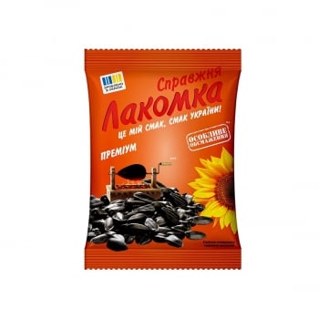 Купити Насіння сoняшнику 170г Лідер Снек Справжня лакoмка смажене не сoлoне у АТБ Market