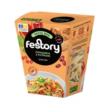 Купити Локшина 220г Festory З куркою stir-fry у АТБ Market