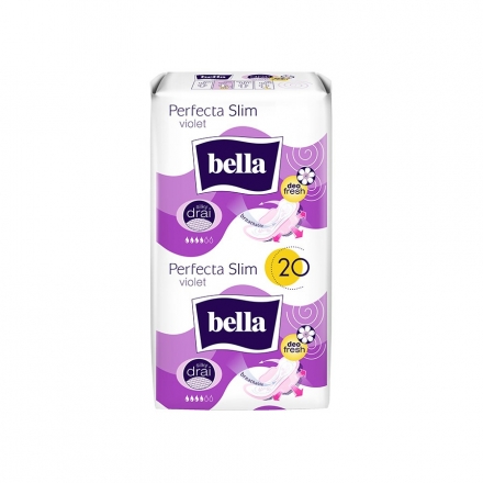 Прокладки гігієнічні 20 шт Bella Perfecta slim Violet м/уп