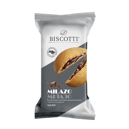 ➤ Печиво 160 г BISCOTTI Мілазо здобне м/уп купити в Києві та