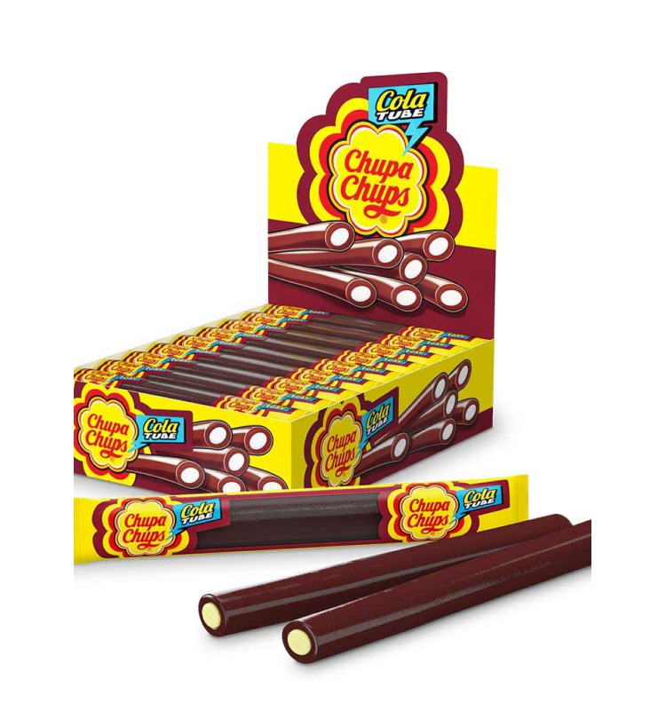 Мармелад жувальний 10г Chupa Chups Cola Tube зі смаком коли купити в ...