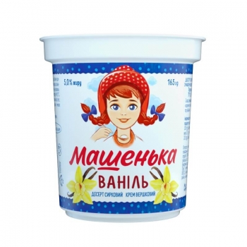 Купить Десерт творожный 165г Вкусненький Машенька Крем сливочный 5% в АТБ Market