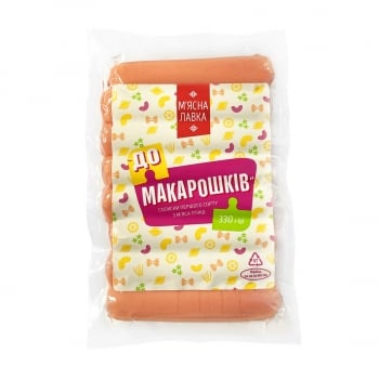 Купить Сосиски 330 г М'яcнa лaвкa/Своя лінія До макарошків вap вак/yпaк в АТБ Market