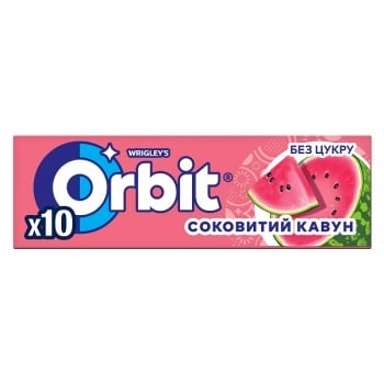 Купить Жевательная резинка 14 г Wrigley's Орбит Сочный арбуз в АТБ Market