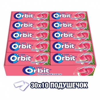 Купить Жевательная резинка 14 г Wrigley's Орбит Сочный арбуз в АТБ Market