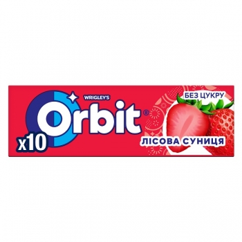 Купить Жевательная резинка 14 г Wrigley's Орбит лесная земляника в АТБ Market
